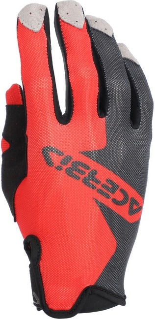 GLOVES MX-P 2.0 VENTED, RED/BLACK