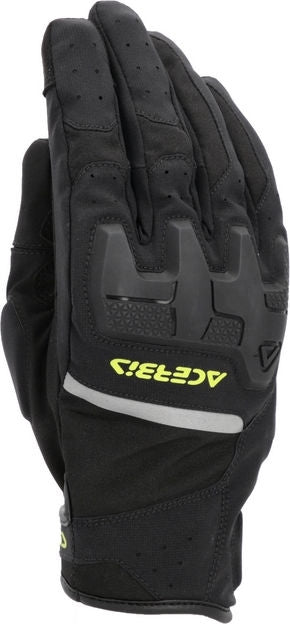 GLOVES CE X-STREET WP, BLACK/YELLOW
