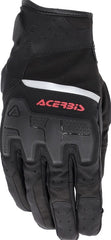 GLOVES CE X-STREET WP, BLACK/RED