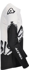 JERSEY MX LINEAR KID, BLACK/WHITE
