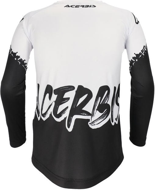 JERSEY MX LINEAR KID, BLACK/WHITE
