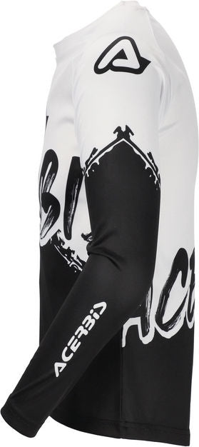 JERSEY MX LINEAR KID, BLACK/WHITE