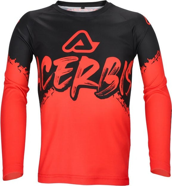 JERSEY MX LINEAR KID, BLACK/RED