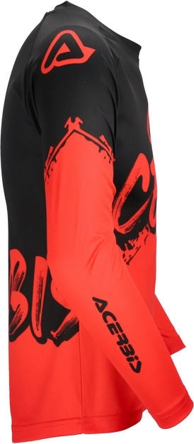 JERSEY MX LINEAR KID, BLACK/RED
