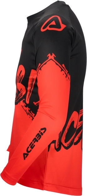 JERSEY MX LINEAR KID, BLACK/RED