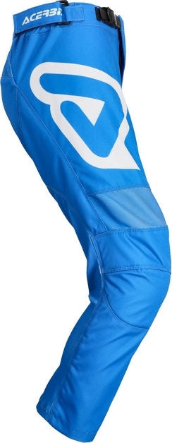 PANTS MX LINEAR KID, WHITE/BLUE