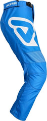 PANTS MX LINEAR KID, WHITE/BLUE