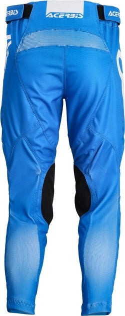 PANTS MX LINEAR KID, WHITE/BLUE