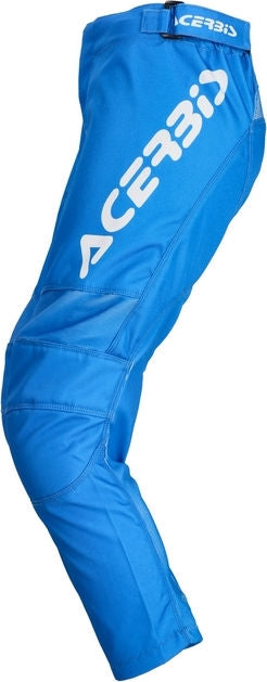 PANTS MX LINEAR KID, WHITE/BLUE