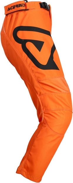 PANTS MX LINEAR KID, BLACK/ORANGE, Size T.18
