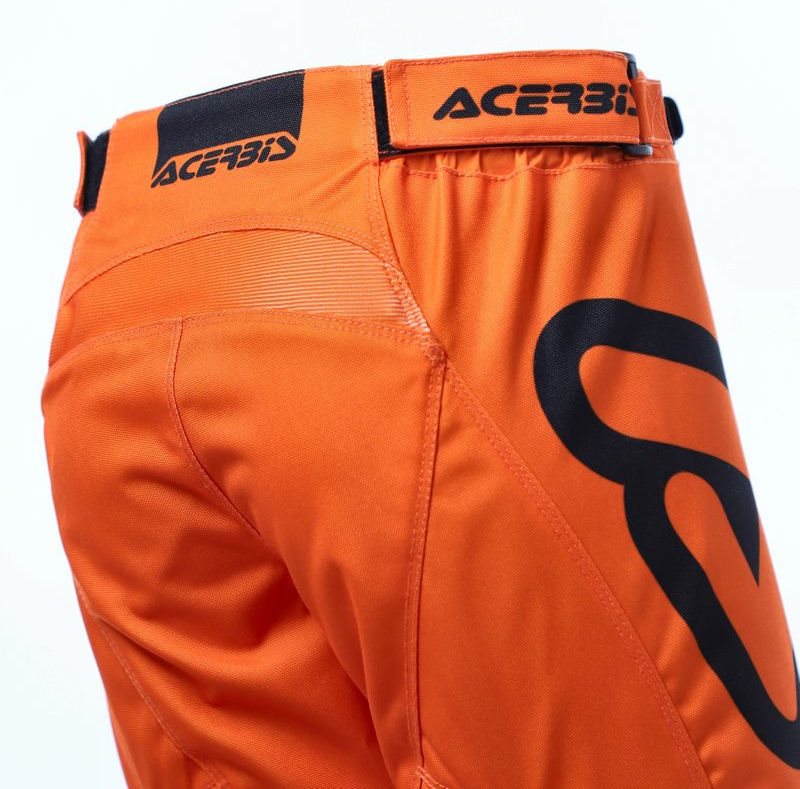 PANTS MX LINEAR KID, BLACK/ORANGE, Size T.22