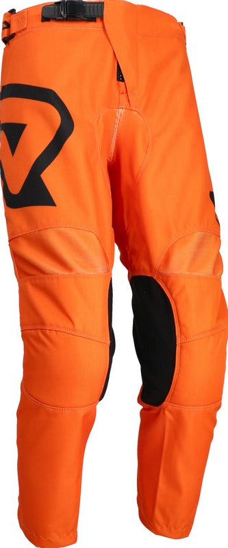 PANTS MX LINEAR KID, BLACK/ORANGE, Size T.22