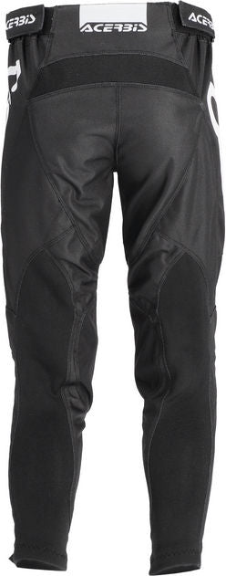 PANTS MX LINEAR KID, BLACK/WHITE
