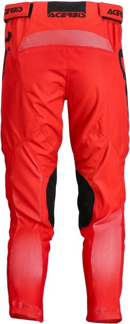 PANTS MX LINEAR KID, BLACK/RED, Size T.18