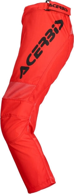 PANTS MX LINEAR KID, BLACK/RED, Size T.18