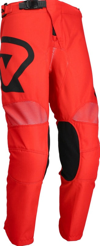 PANTS MX LINEAR KID, BLACK/RED, Size T.18