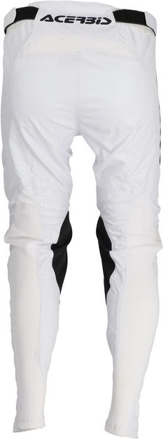 PANTS MX VENTED, WHITE/BLACK
