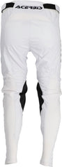 PANTS MX VENTED, WHITE/BLACK