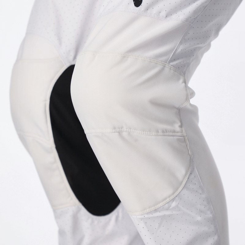 PANTS MX VENTED, WHITE/BLACK