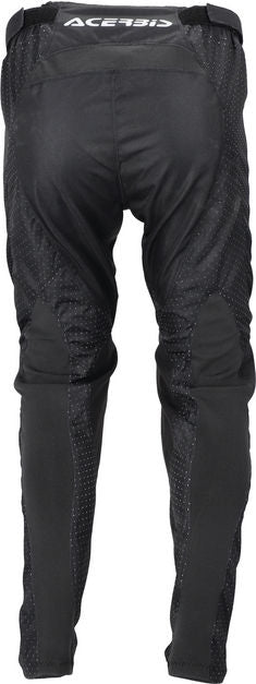PANTS MX VENTED, BLACK/WHITE