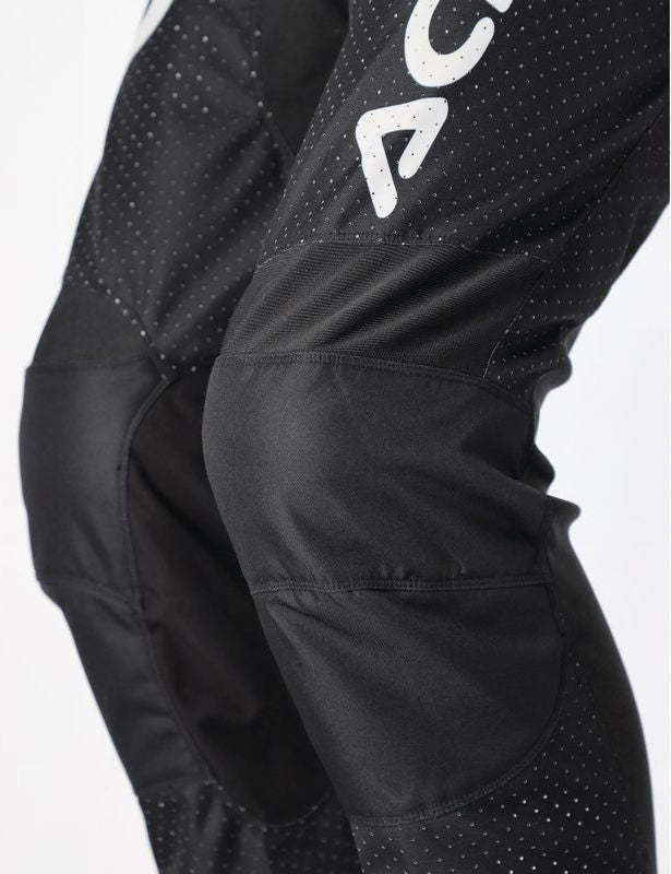 PANTS MX VENTED, BLACK/WHITE