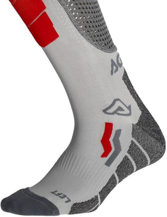 X-LEG VENTED PRO, GREY/RED