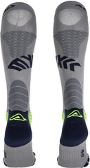 MX IMPACT VENTED SOCKS, GREY/YELLOW
