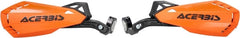 HANDGUARDS FIRSTMOTO, ORANGE/BLACK