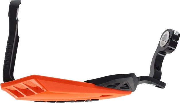 HANDGUARDS FIRSTMOTO, ORANGE/BLACK