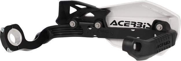 HANDGUARDS FIRSTMOTO, WHITE/BLACK