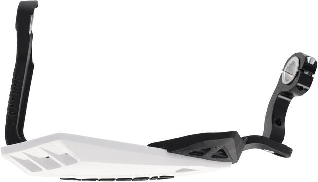 HANDGUARDS FIRSTMOTO, WHITE/BLACK