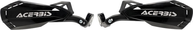 HANDGUARDS FIRSTMOTO, BLACK/WHITE