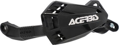 HANDGUARDS FIRSTMOTO, BLACK/WHITE