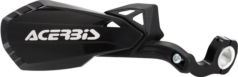 HANDGUARDS FIRSTMOTO, BLACK/WHITE