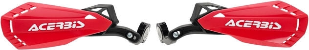 HANDGUARDS FIRSTMOTO, RED/WHITE
