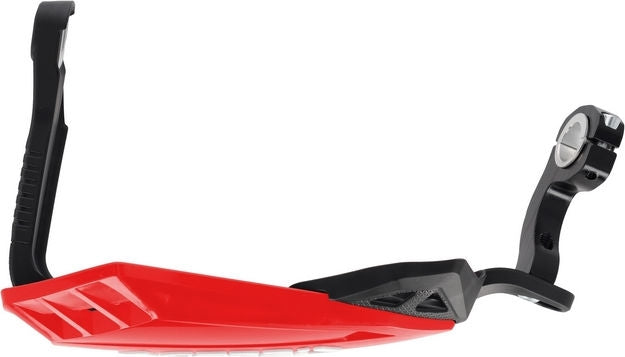 HANDGUARDS FIRSTMOTO, RED/WHITE