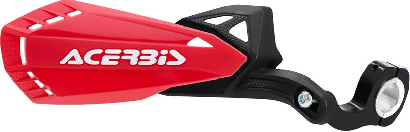 HANDGUARDS FIRSTMOTO, RED/WHITE