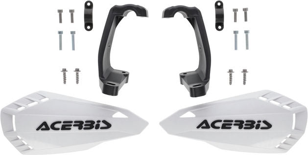 HANDGUARDS MX FIRSTMOTO, WHITE
