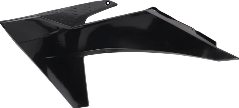 RADIATOR SCOOPS, BLACK