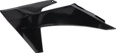RADIATOR SCOOPS, BLACK