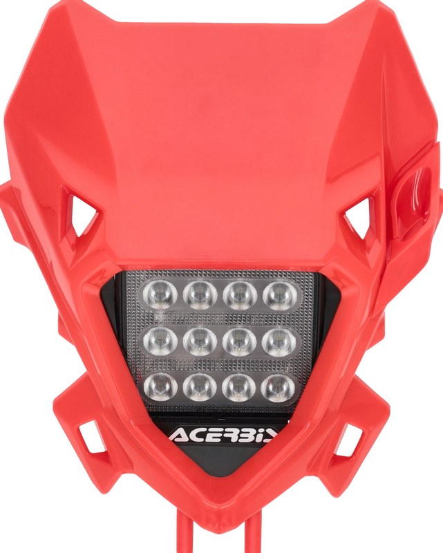 HEADLIGHT MASK VSL, RED