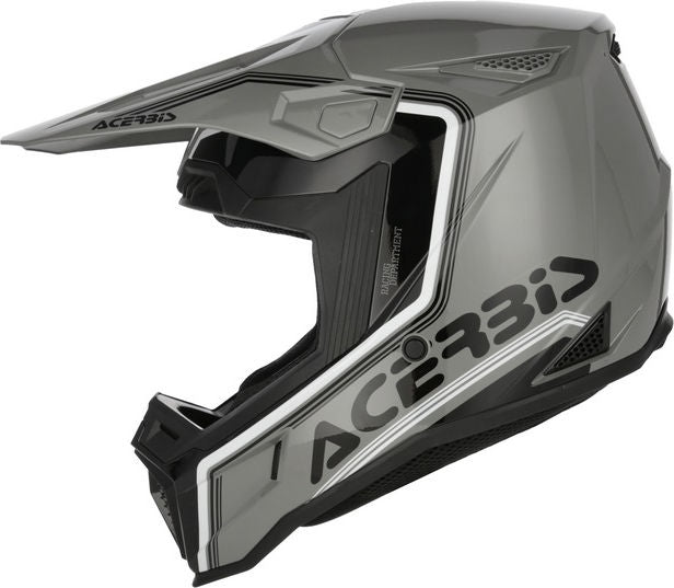 WHOOPS GRAPHIC HELMET, GREY/BLACK, Size XXL