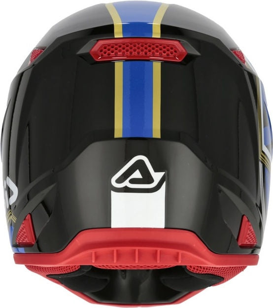 WHOOPS GRAPHIC HELMET, BLACK/BLUE