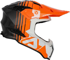 AIRSTRIKE-C HELMET, ORANGE/WHITE