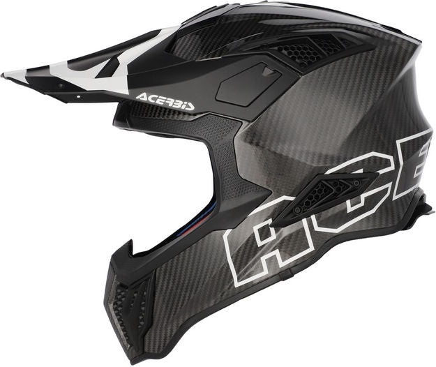 AIRSTRIKE-C HELMET, BLACK/WHITE, Size XS