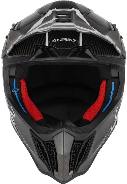AIRSTRIKE-C HELMET, BLACK/WHITE, Size XS
