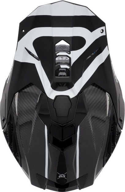 AIRSTRIKE-C HELMET, BLACK/WHITE, Size XS