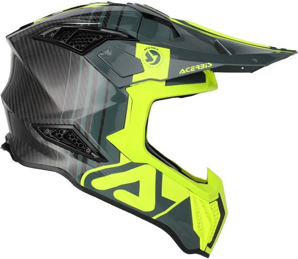 AIRSTRIKE-C HELMET, BLACK/FLUO YELLOW