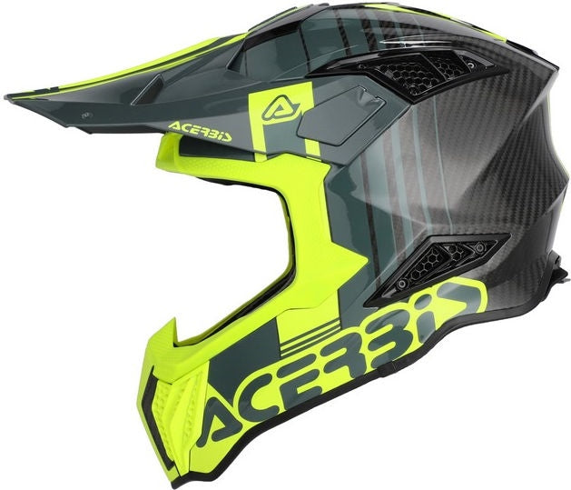 AIRSTRIKE-C HELMET, BLACK/FLUO YELLOW