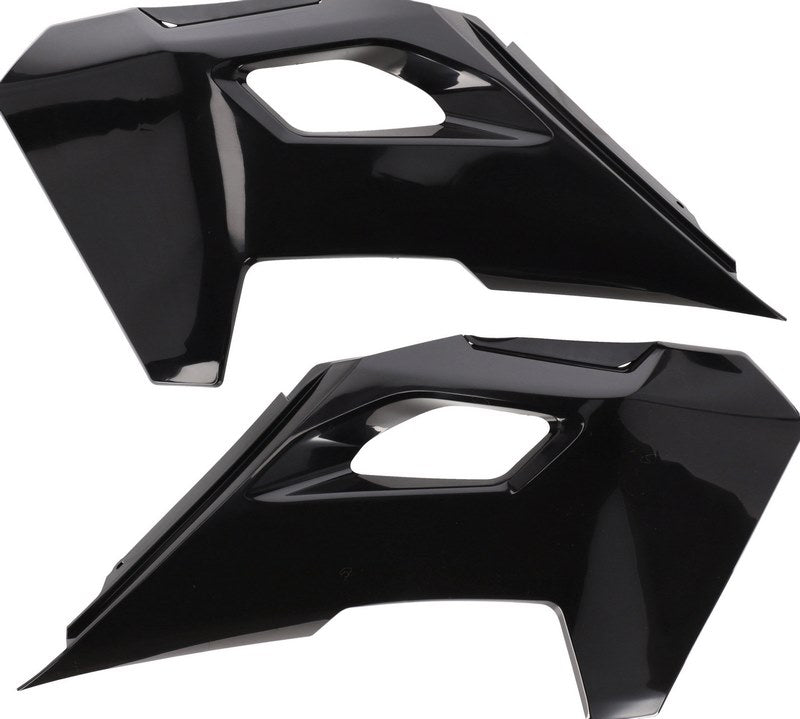 RADIATOR SCOOPS, BLACK